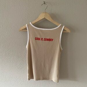 “Cool It, Cowboy” Tank